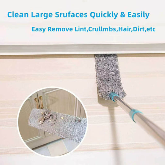 🧹Ultra-Thin Microfiber Duster – Extendable Gap Cleaning Mop for Under Bed, Sofa & Hard-to-Reach Spaces