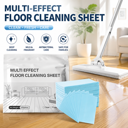 🧹100PCS Multi-Effect Floor Cleaning Tablets for Tile Floors – Clean, Deodorize, Shine & Protect