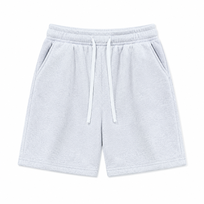Men's Essential Casual Sweat Shorts – Relaxed Fit Drawstring Lounge Shorts
