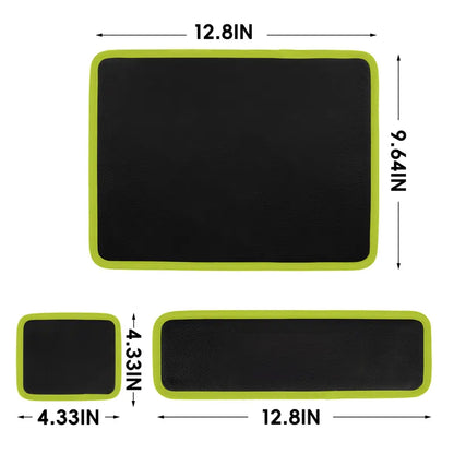 3Pcs Magnetic Tool Mat with 25Lb Telescoping Magnetic Pickup Pen,3 Different Size Parts Tool Holder Pad for Organizing Mechanic Wrench Screw Bolts Nuts and Other Small Metal Parts