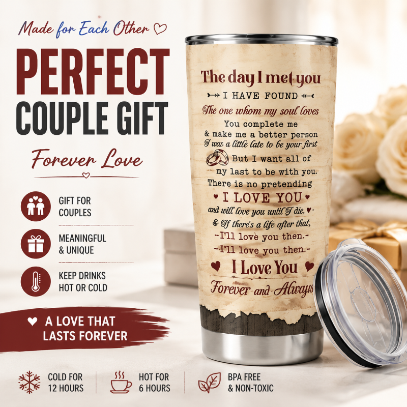 You & Me We Got This Couple Tumbler – Romantic Insulated Gift for Couples 💕