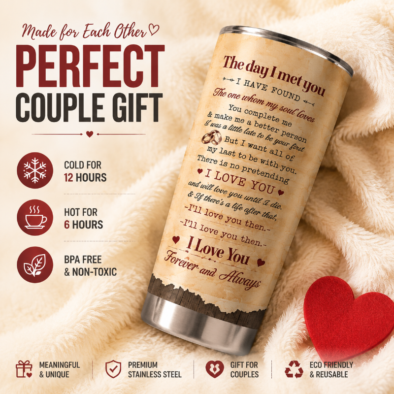You & Me We Got This Couple Tumbler – Romantic Insulated Gift for Couples 💕