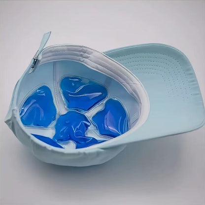 Cooling Gel Hat Insert – Instant Cooling Relief for Outdoor Hiking & Summer Heat