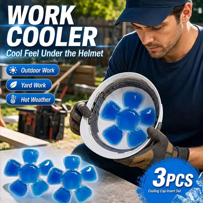 Cooling Gel Hat Insert – Instant Cooling Relief for Outdoor Hiking & Summer Heat