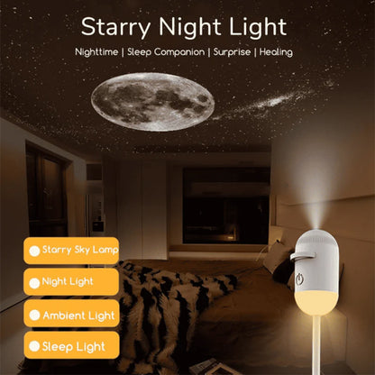 Galix™ Dream Projector – Kids Sleep Aid Night Light, Soothing Star Projector for Easier Bedtime & Fear-Free Sleep