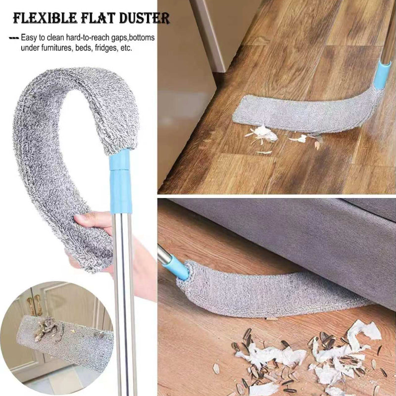 Ultra-Thin Microfiber Duster – Extendable Gap Cleaning Mop for Under Bed, Sofa & Hard-to-Reach Spaces