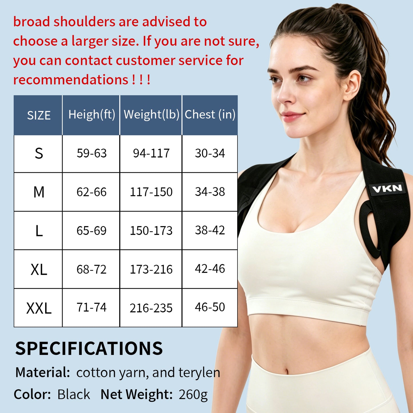 Stop Slouching & Start Standing Tall – Lightweight Posture Support Brace Designed to Gently Pull Shoulders Back and Encourage Better Alignment