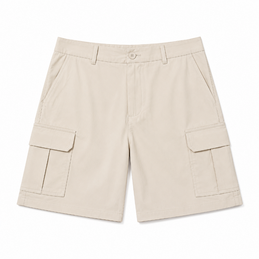 Men's Essential Cargo Shorts – Relaxed Fit Utility Casual Shorts