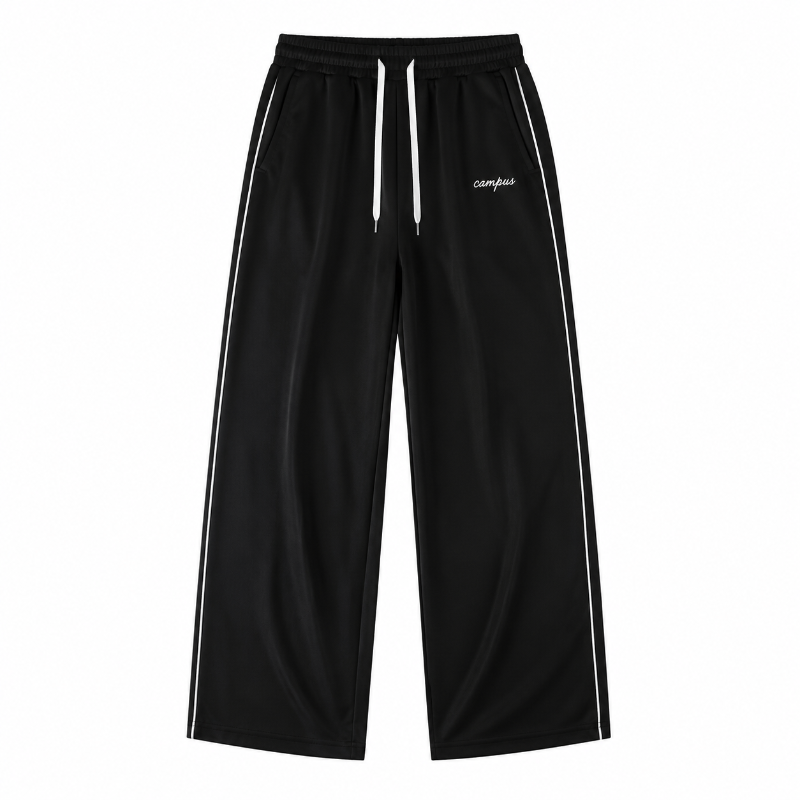 Men's Essential Track Pants – Relaxed Fit Drawstring Casual Trousers
