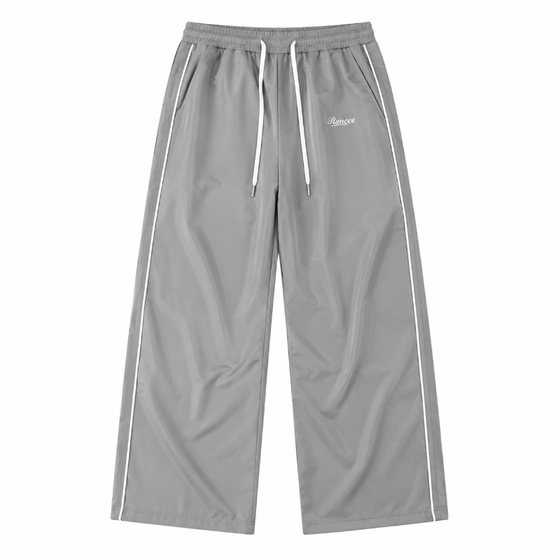 Men's Essential Track Pants – Relaxed Fit Drawstring Casual Trousers