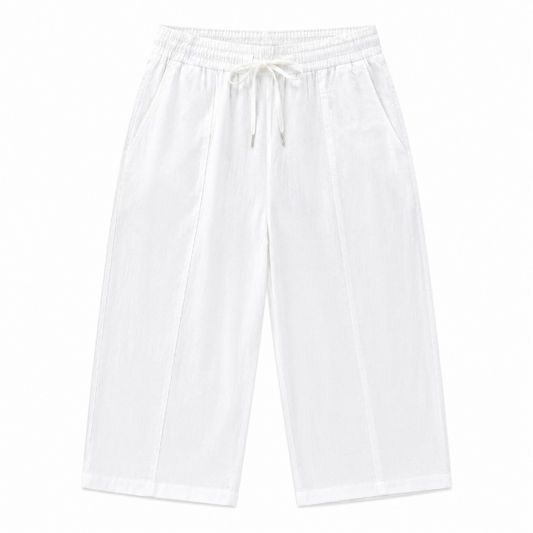 Men's Essential Wide Leg Pants – Minimalist Drawstring Casual Trousers