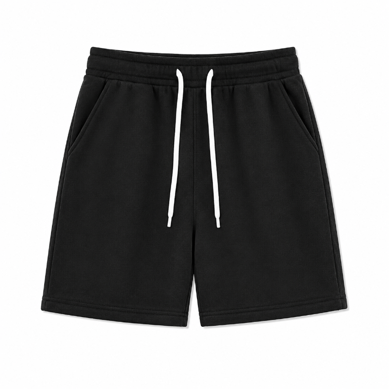 Men's Essential Casual Sweat Shorts – Relaxed Fit Drawstring Lounge Shorts