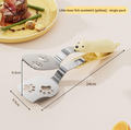 Stainless Steel Bear Pancake Griddle Clip Multifunctional Kitchen Tool for Frying Eggs, Fish, and Steaks
